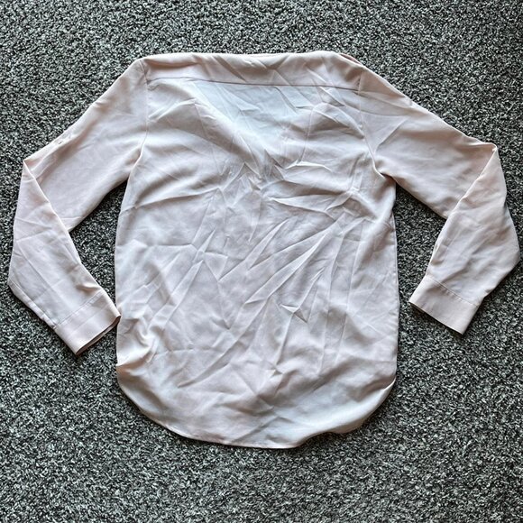 Baby Pink Calvin Klein Long Sleeve Lightweight Women's Medium Cardigan - Picture 3 of 8